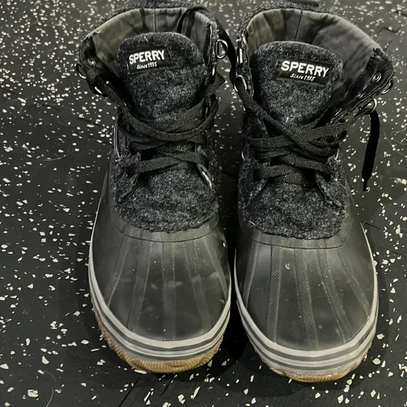 Sperry | Shoes | Mens Sperry Huntington Duck Boots Black  display picture 1